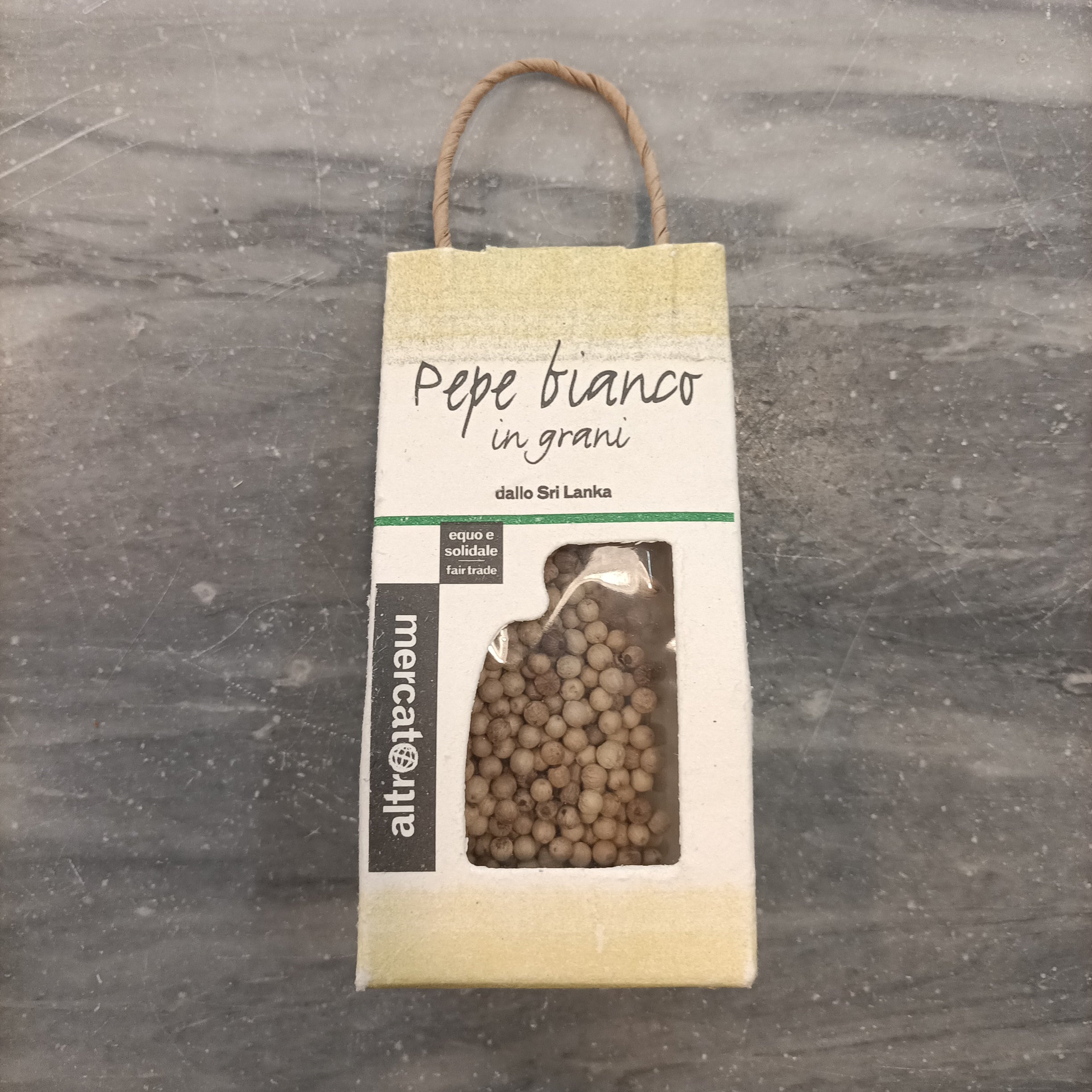 Pepe bianco in grani - 30 gr Altromercato
